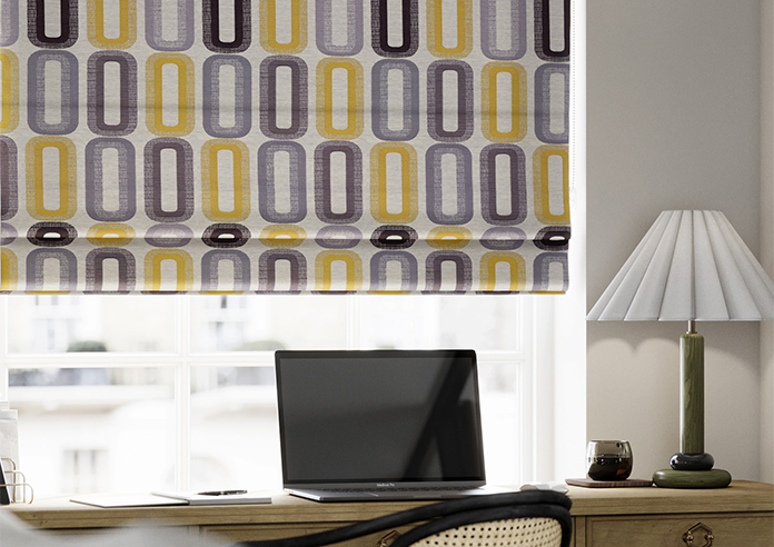 Soho, Ochre - Roman Blind - Image 5